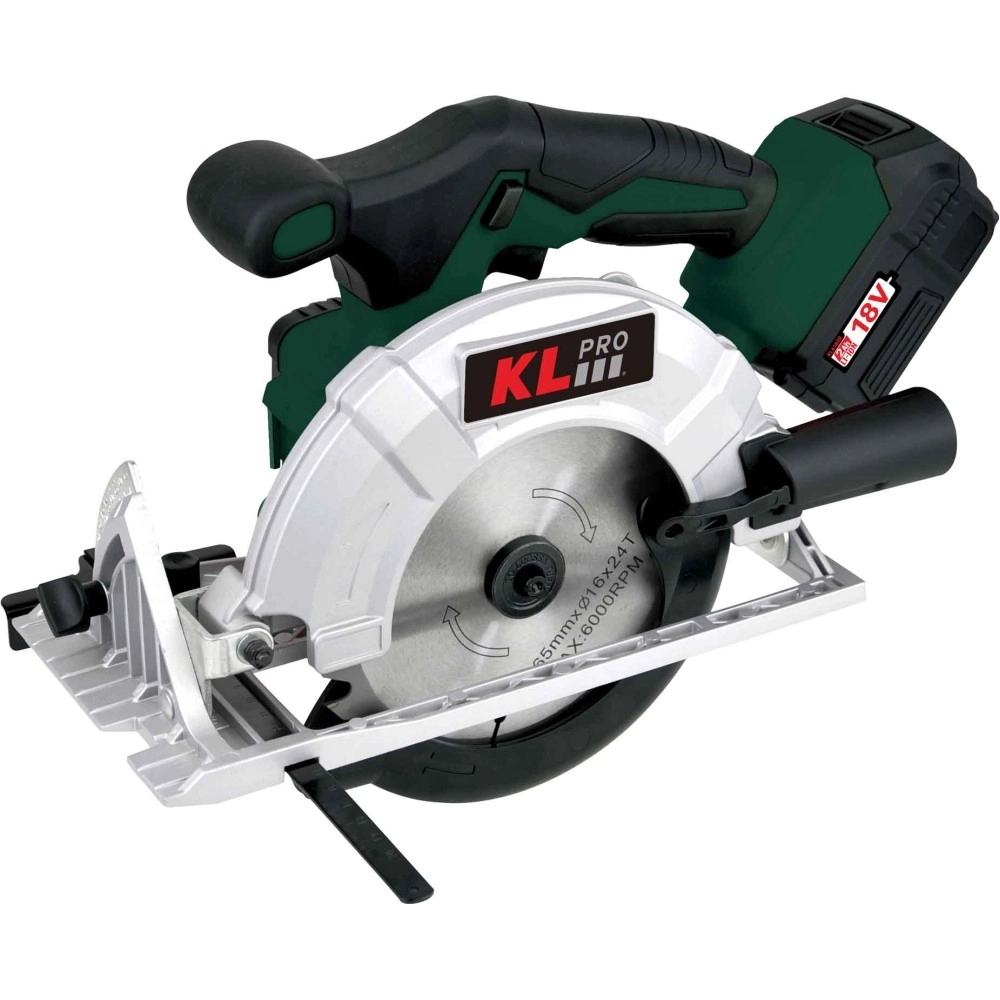 Klpro KLDAT18B-50 18VOLT/5.0AH Li-Ion Kömürsüz Profesyonel Daire Testere