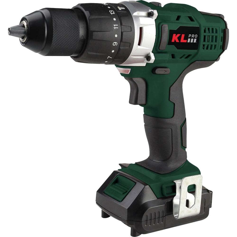 KLPro KLDM18-20 18Volt/2.0Ah Li-ion Çift Akülü Profesyonel Darbeli Matkap