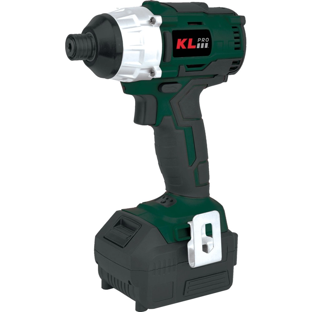 KLPro KLDV18B-50 18Volt/5.0Ah Li-ion Çift Akülü Kömürsüz Profesyonel Darbeli Tornavida